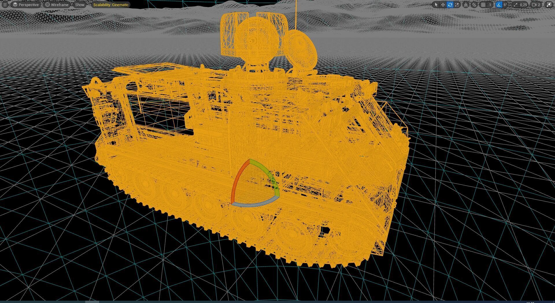 M-113 Armored personnel Carrier A1  3D model_13