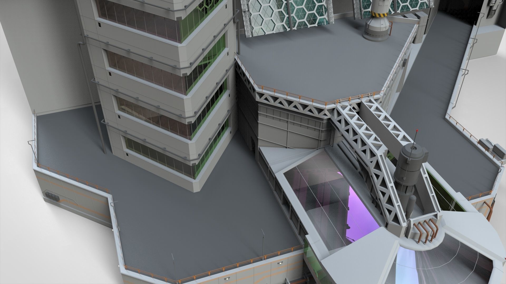 Complex 1 3D model_21