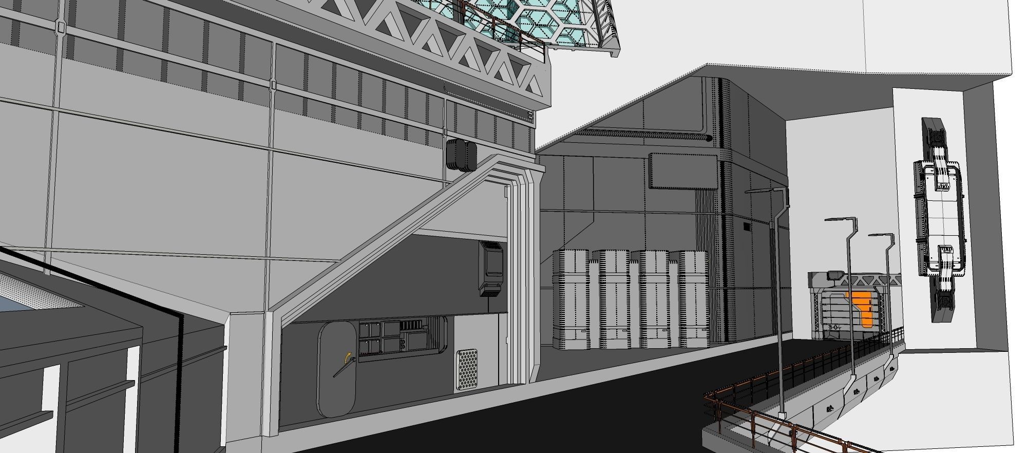 Complex 1 3D model_36