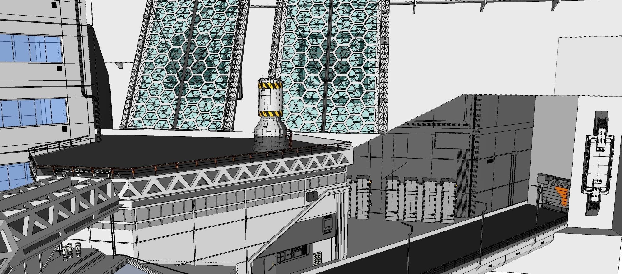 Complex 1 3D model_28