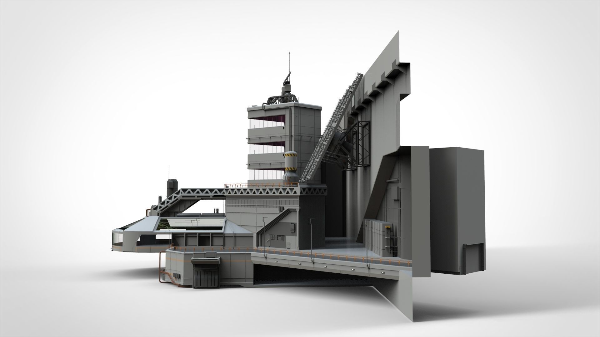 Complex 1 3D model_6