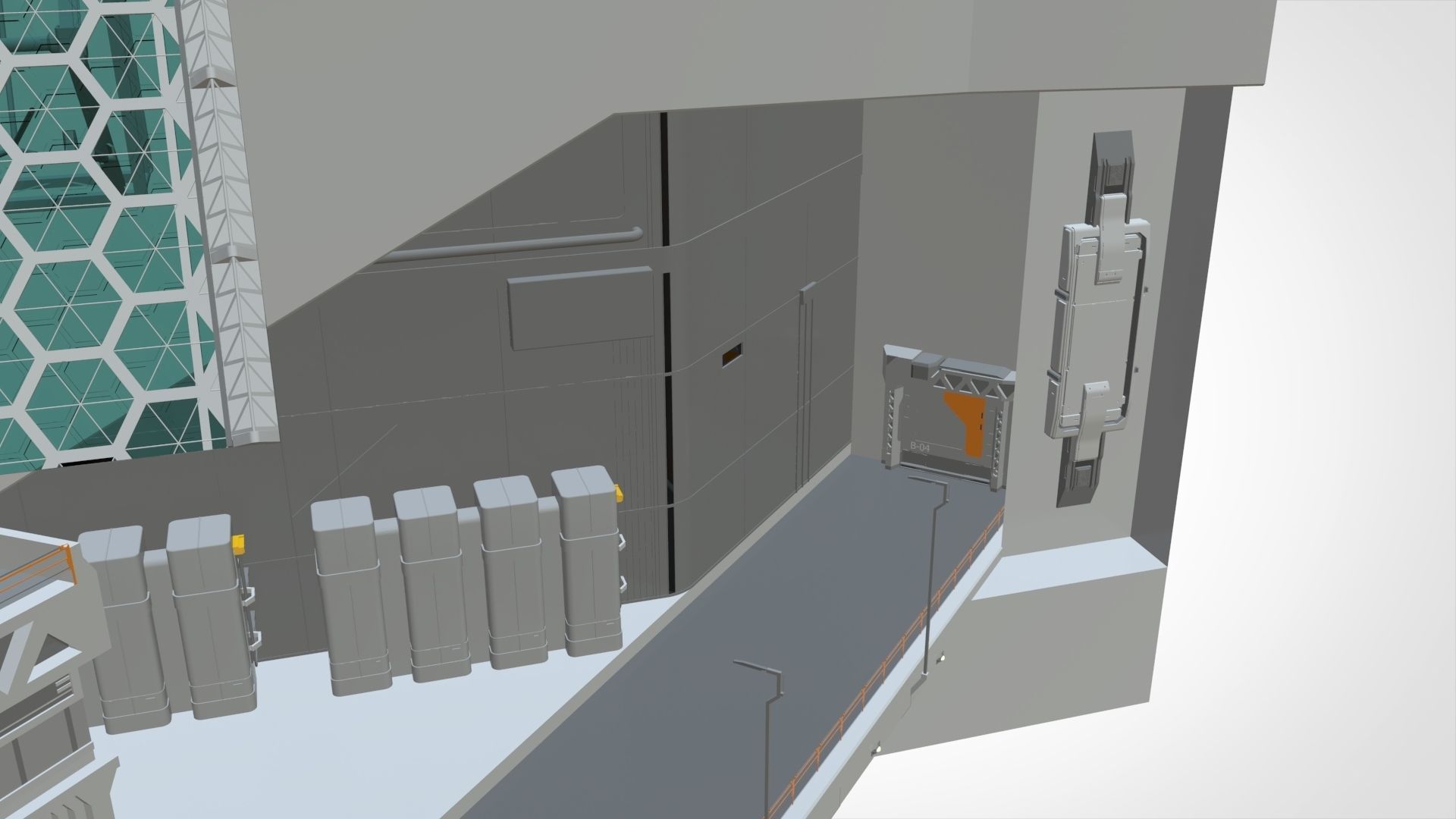 Complex 1 3D model_9