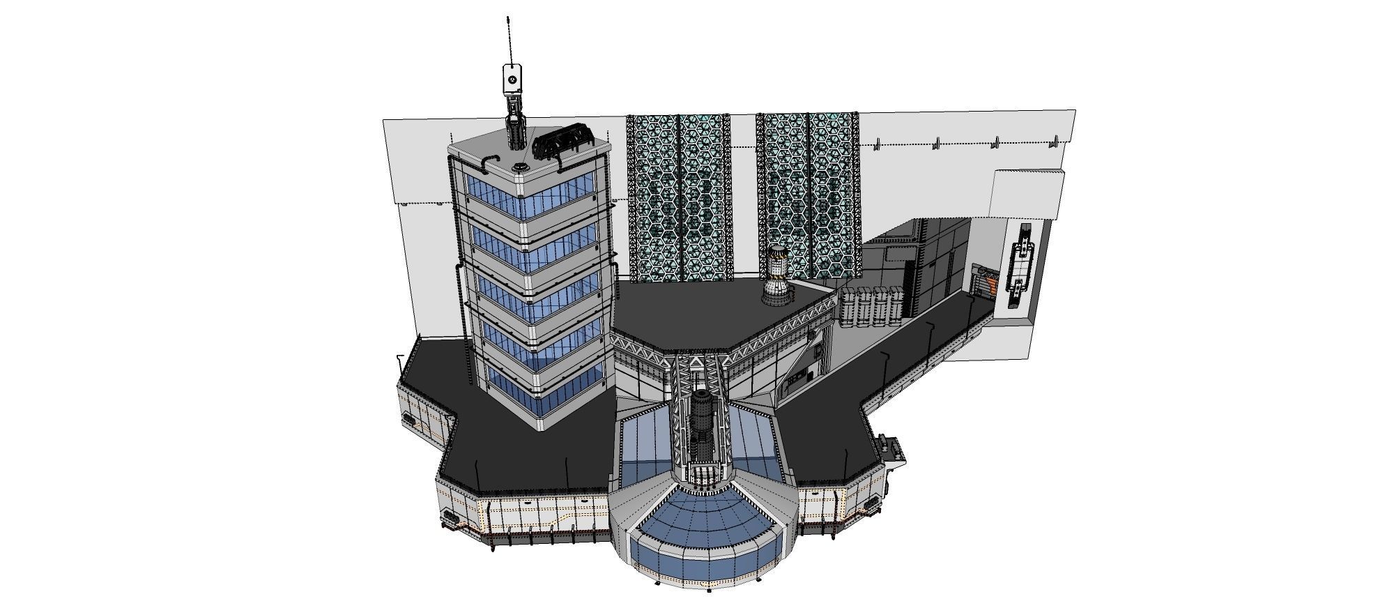 Complex 1 3D model_25
