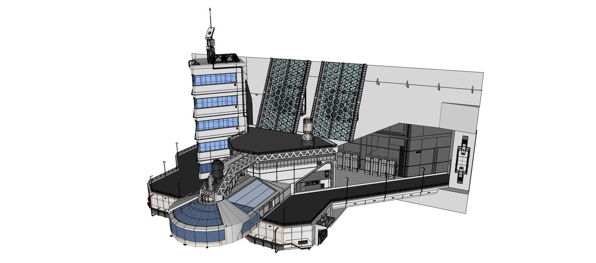Complex 1 3D model_24