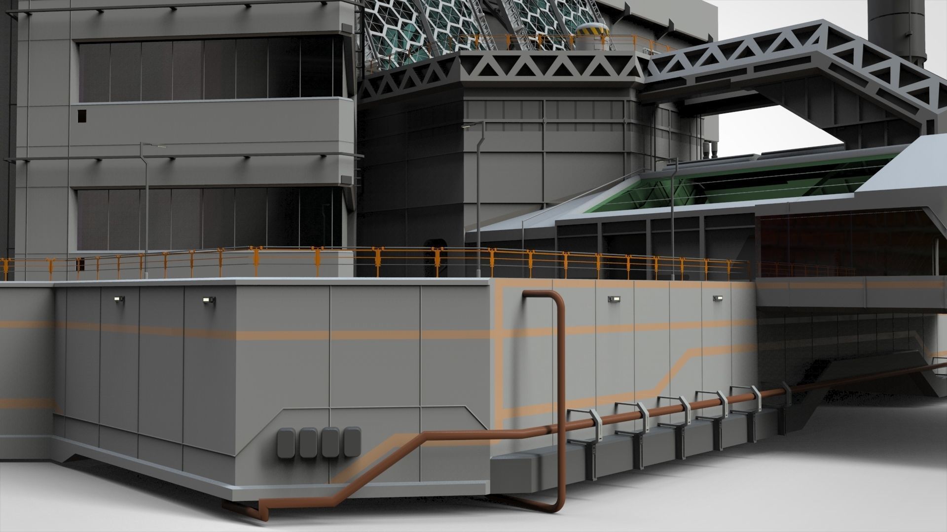 Complex 1 3D model_18