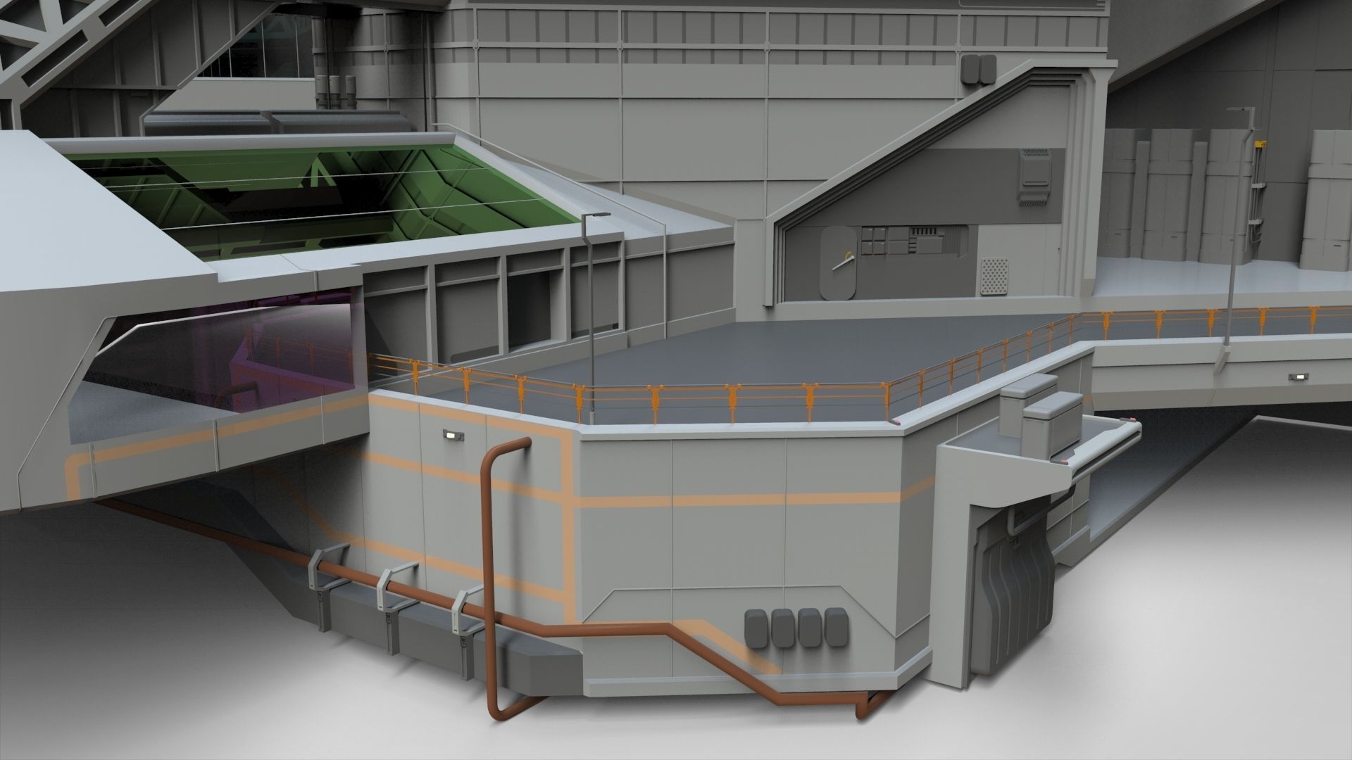 Complex 1 3D model_14