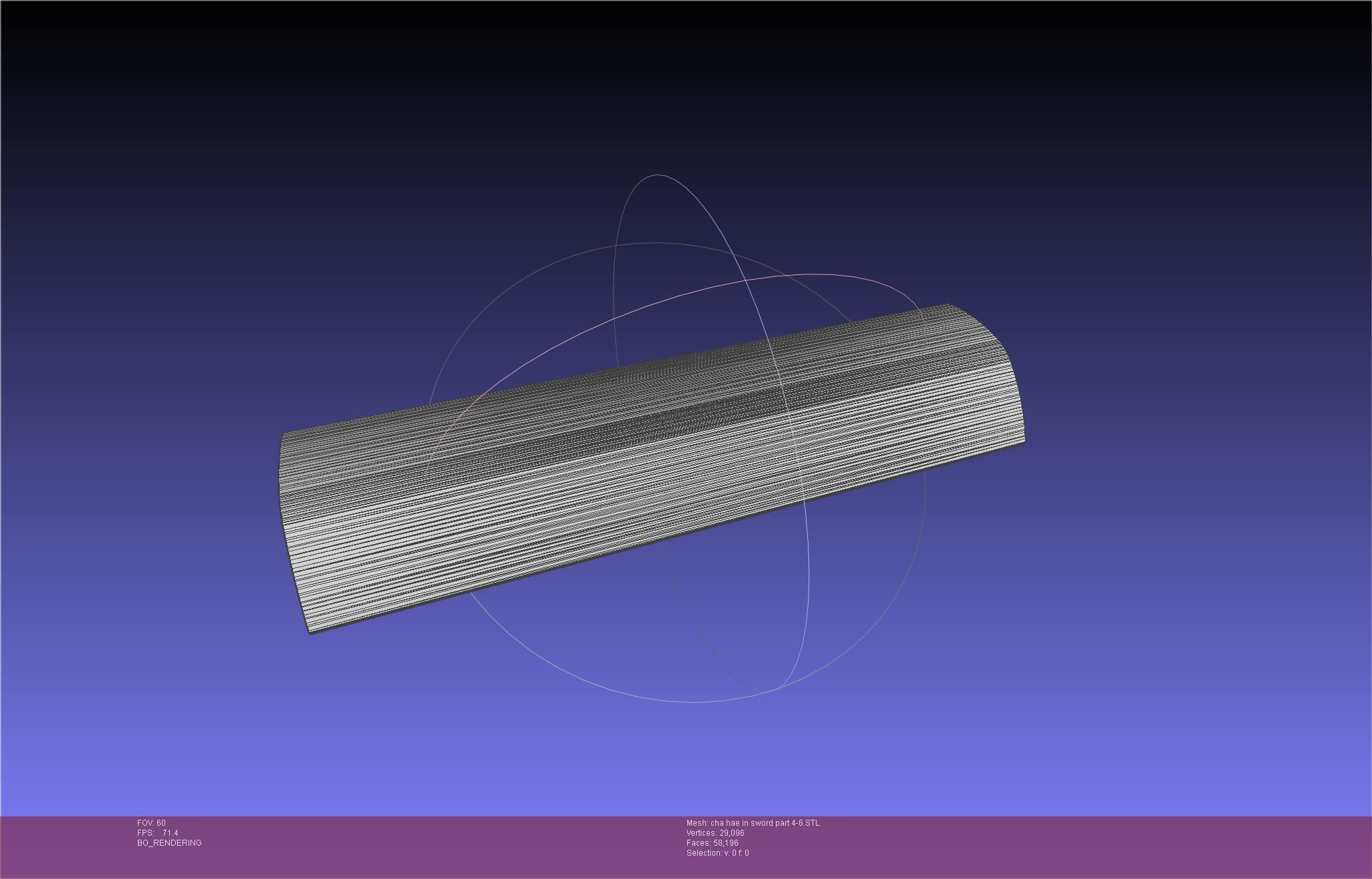 Solo Leveling Cha Hae-In Sword Anime Version 3D print model_79