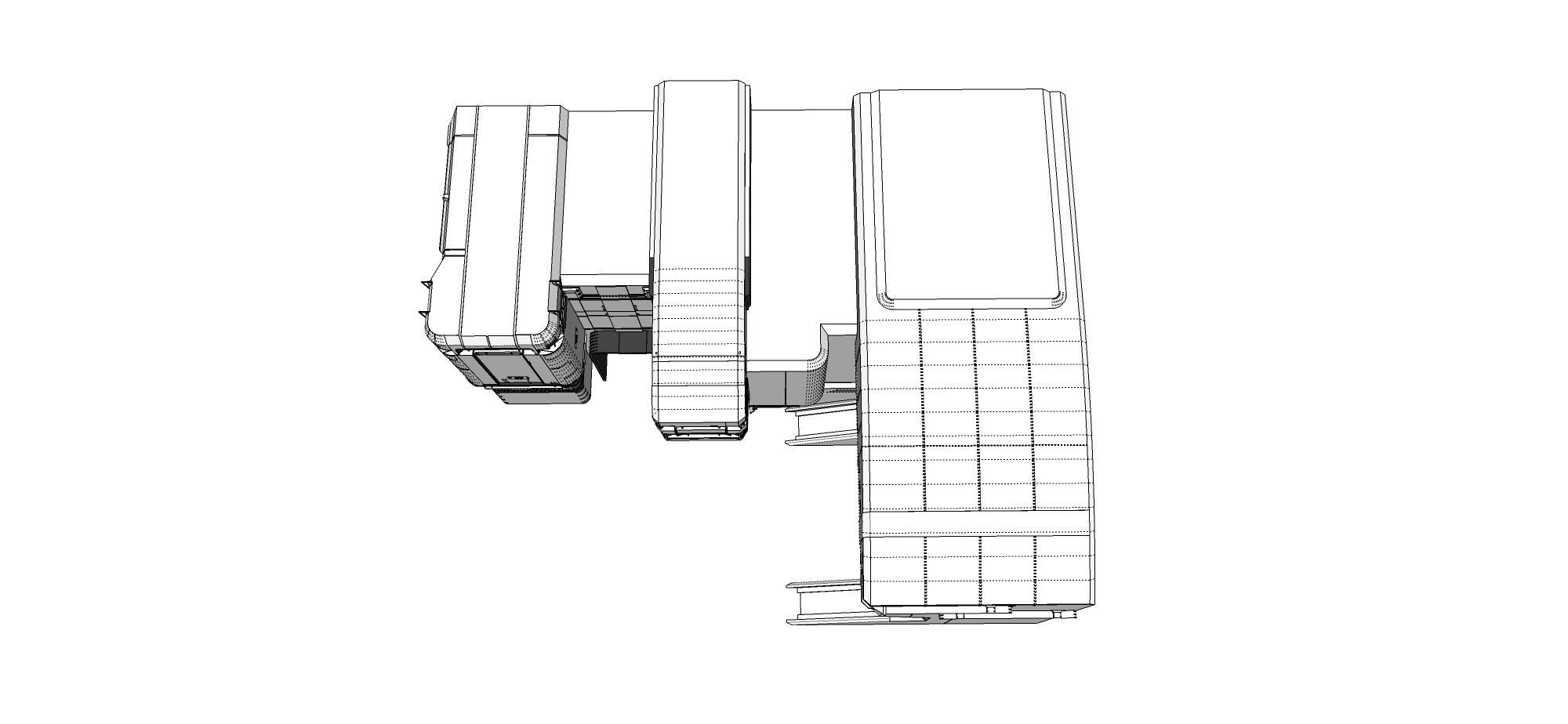 halo sci-fi architecture 3D model_20