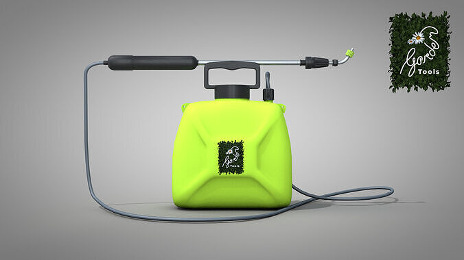 Garden Electric Sprayer 5L 3D model 2