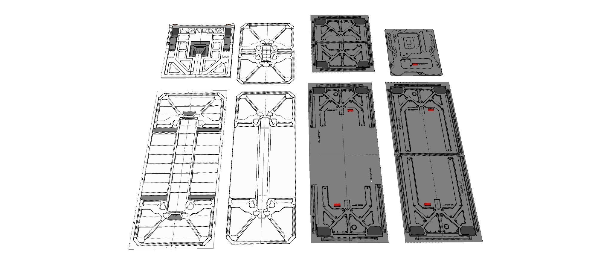 Sci-Fi architecture Elements collection 24 3D model_28