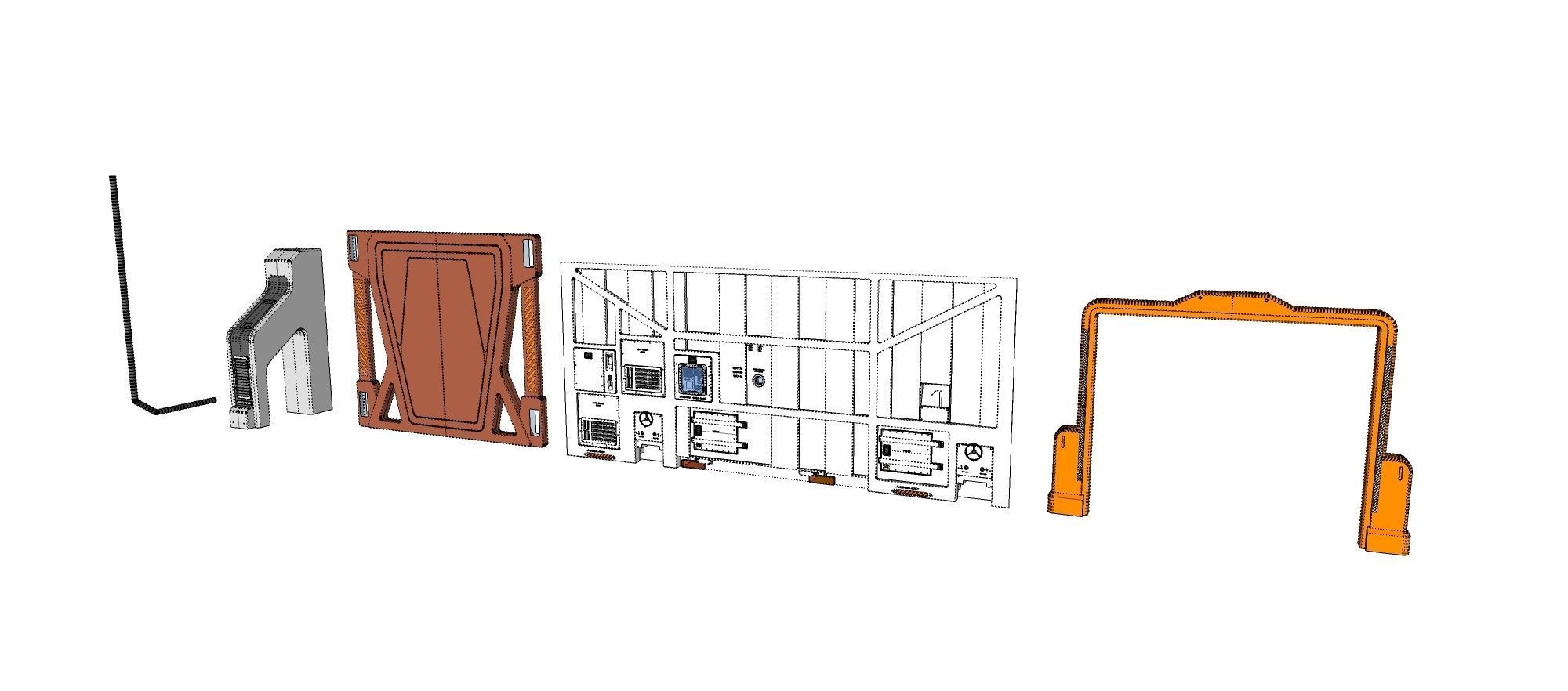 Sci-Fi architecture Elements collection 24 3D model_21