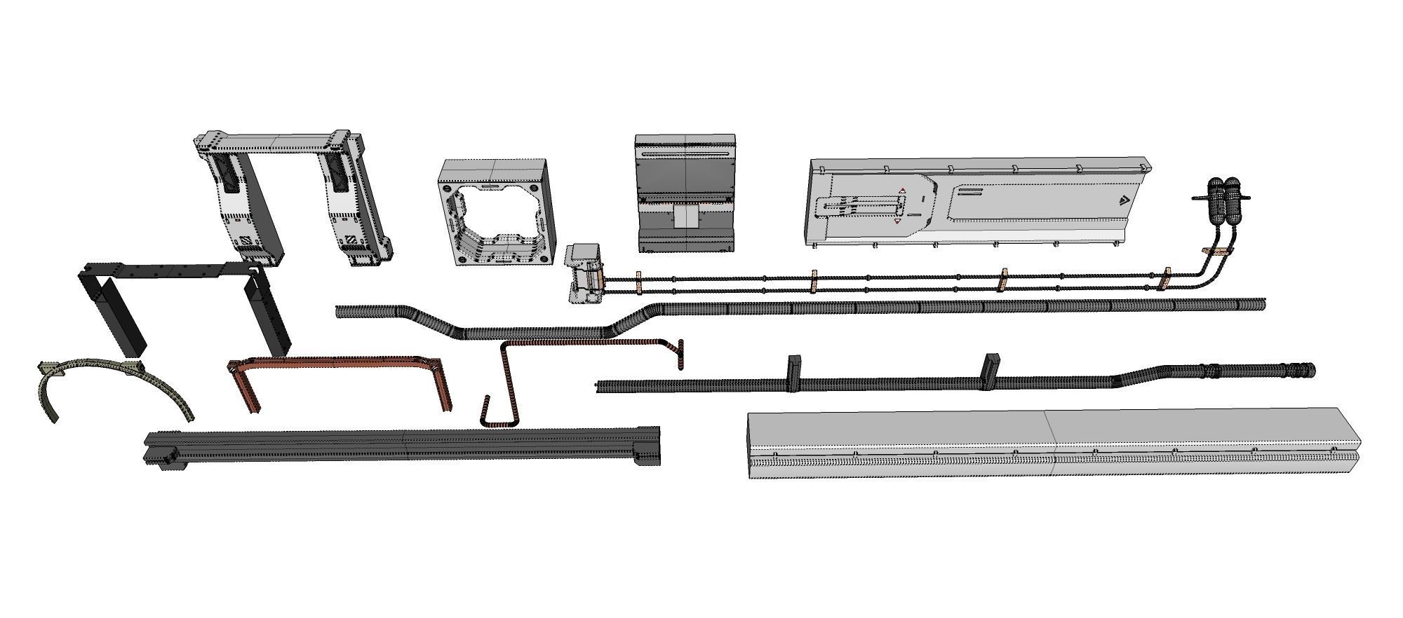 Sci-Fi architecture Elements collection 24 3D model_31