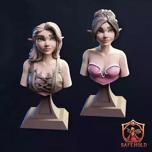 Laelia the Garden Fairy Bust