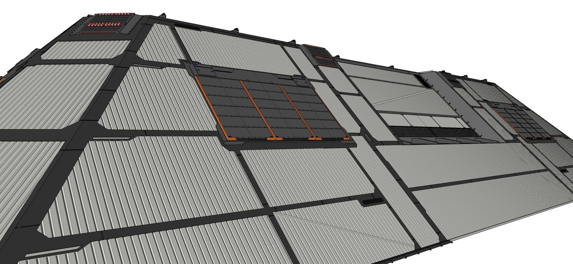 sci-fi hangar 3D model_32