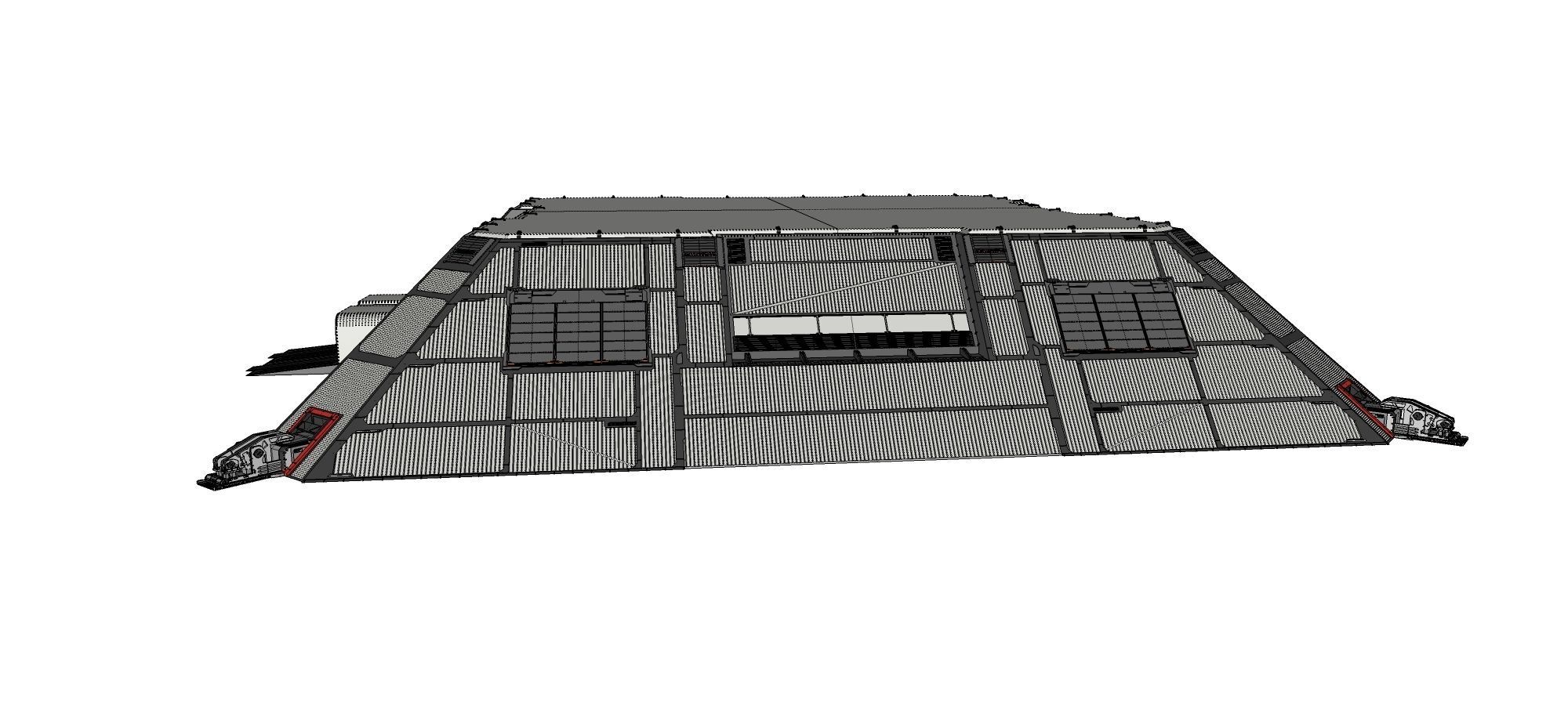 sci-fi hangar 3D model_26