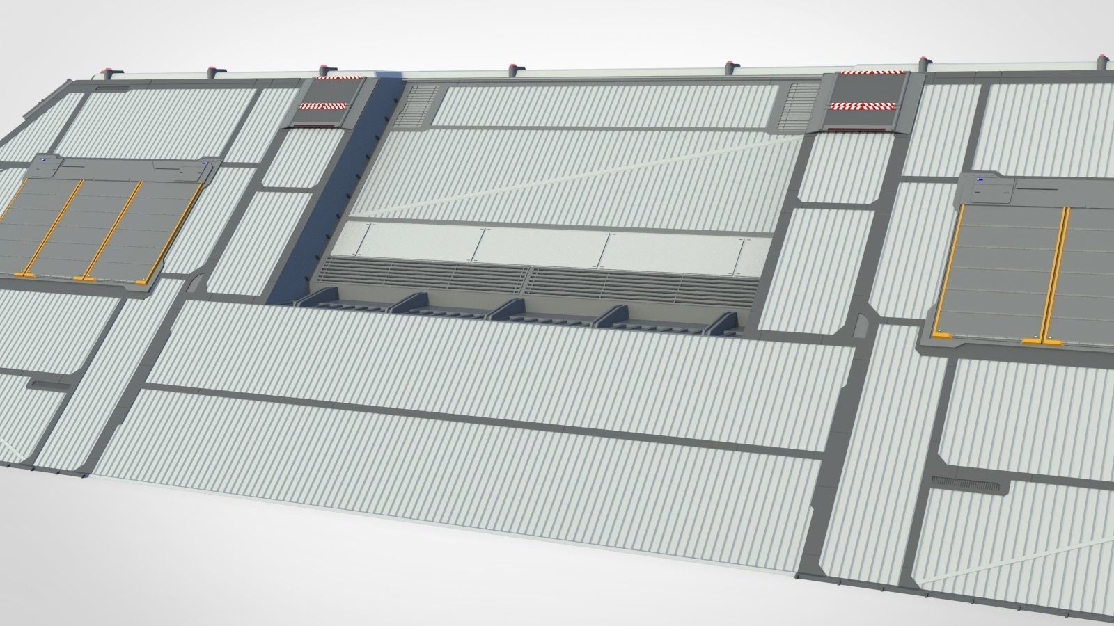 sci-fi hangar 3D model_19