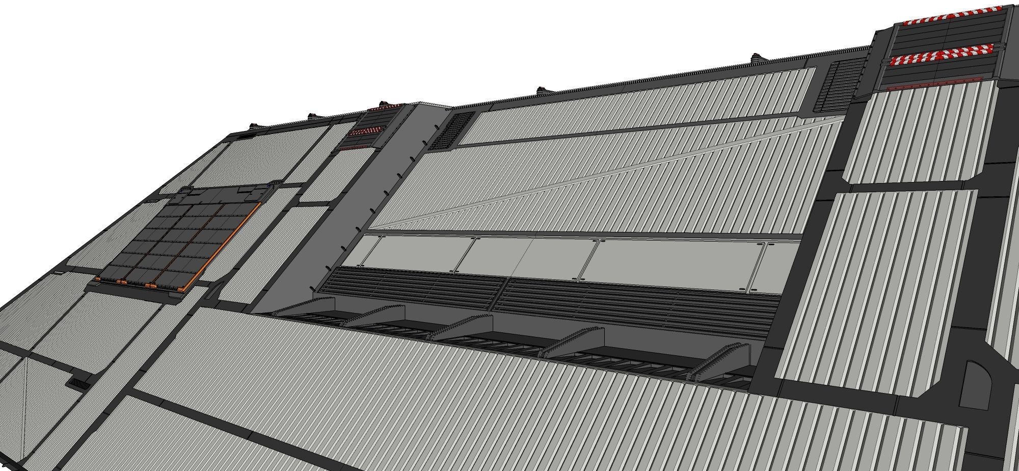 sci-fi hangar 3D model_33