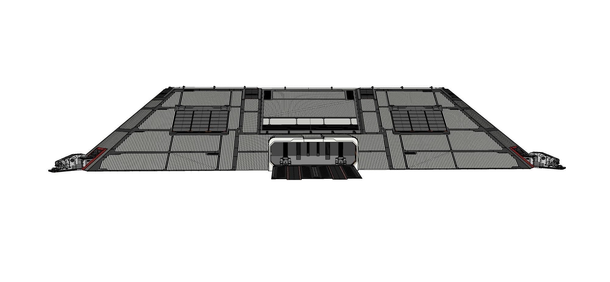 sci-fi hangar 3D model_30