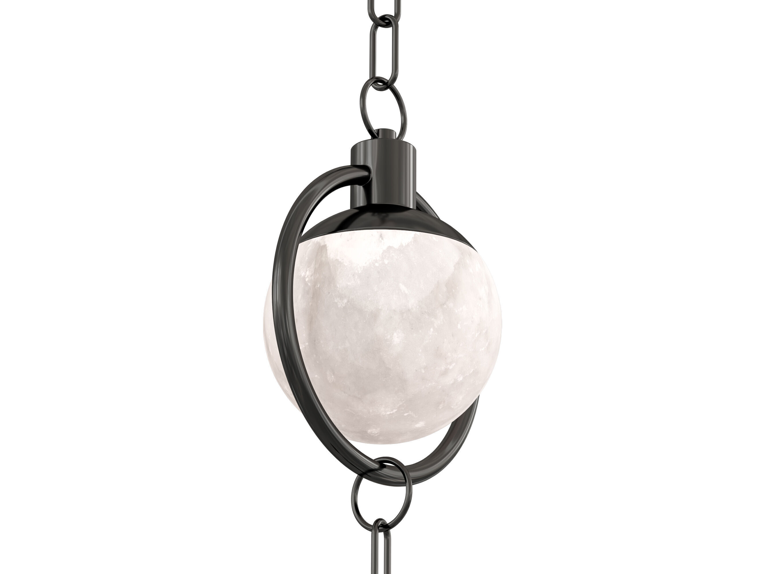 Alabaster Chandelier 3D model_7