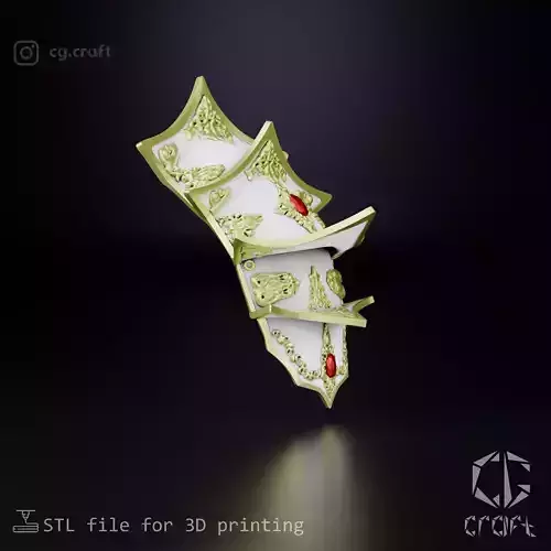 Vessels shoulder pad