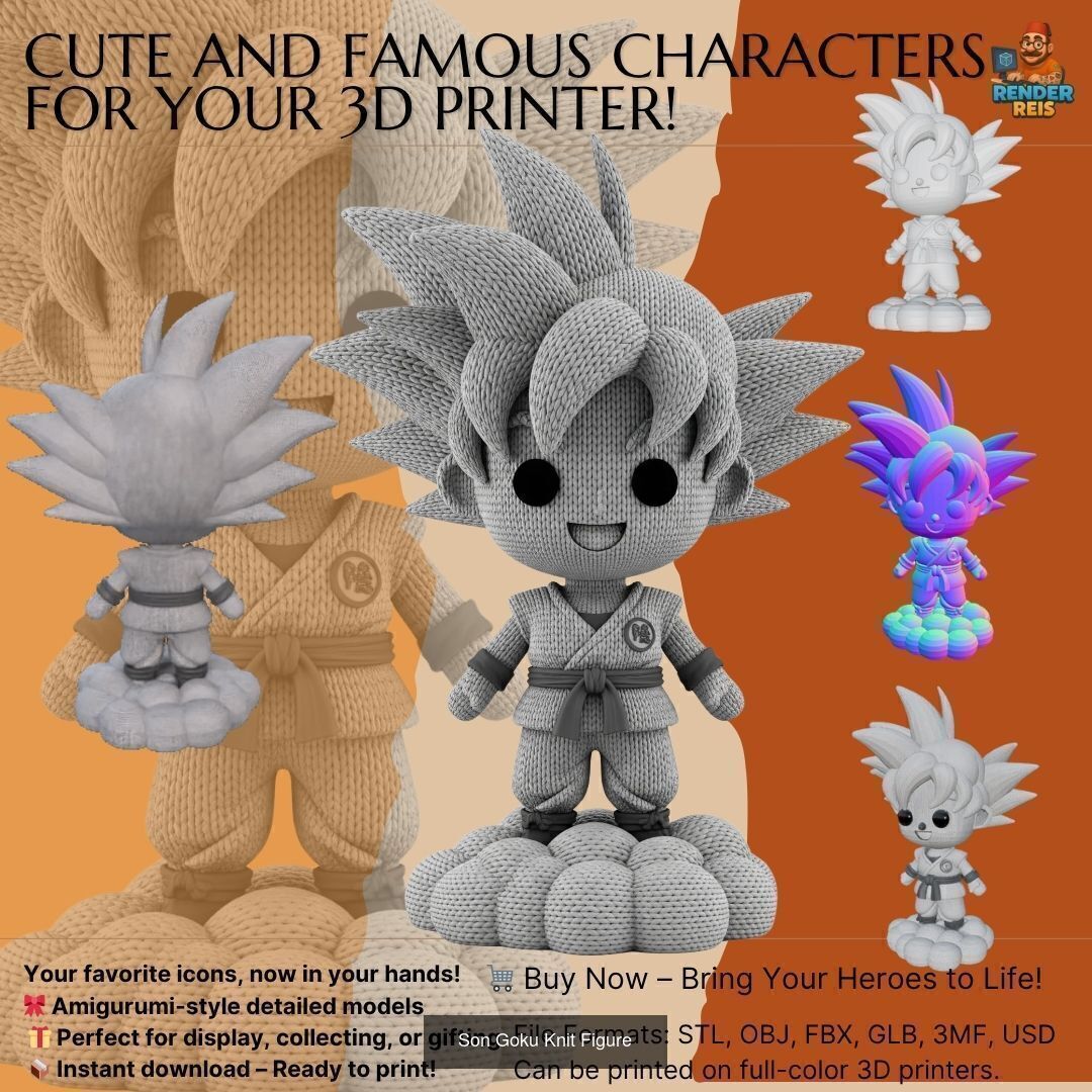 Cute Knit Character Collection  _37