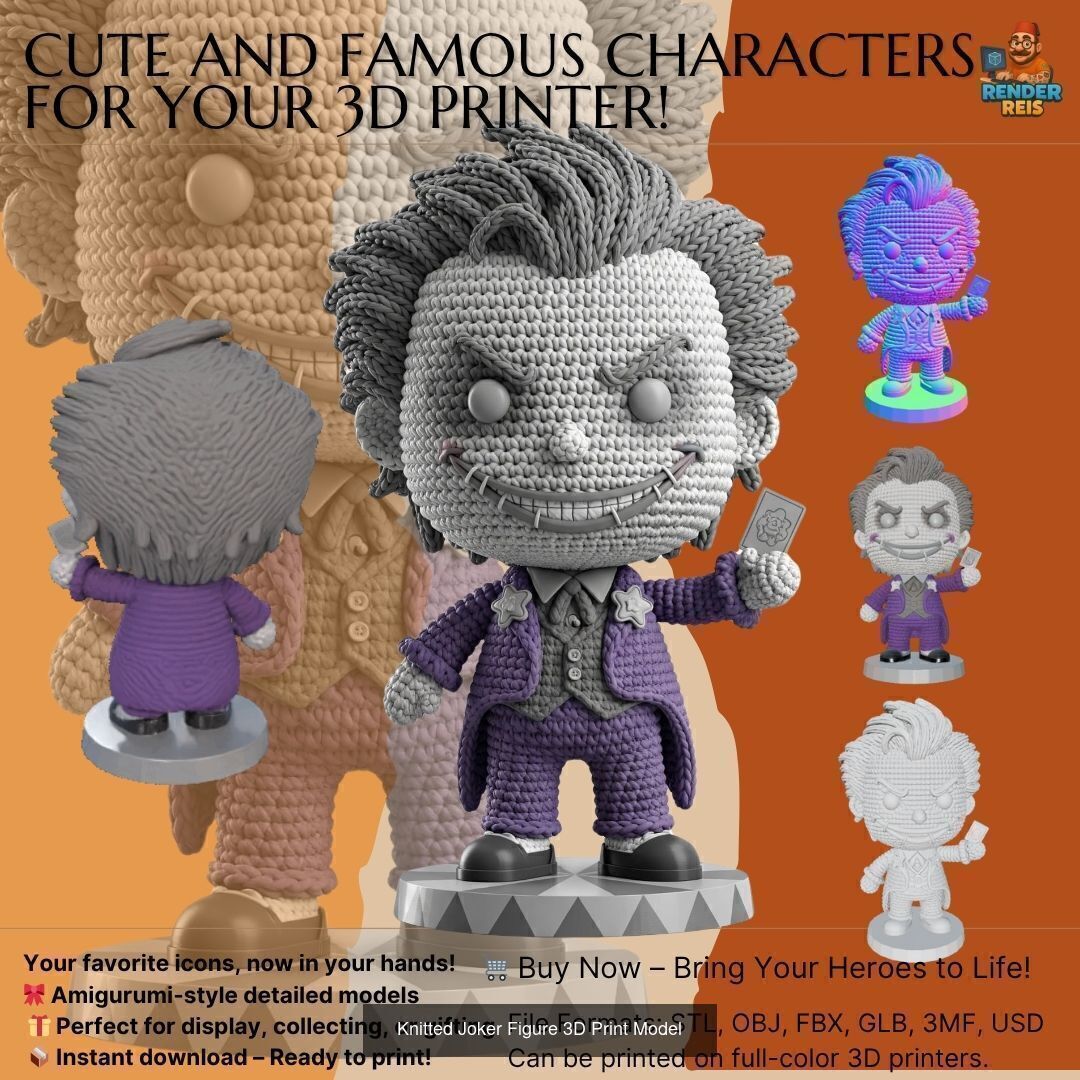 Cute Knit Character Collection  _7