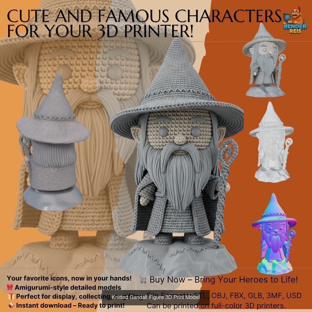 Cute Knit Character Collection  _11