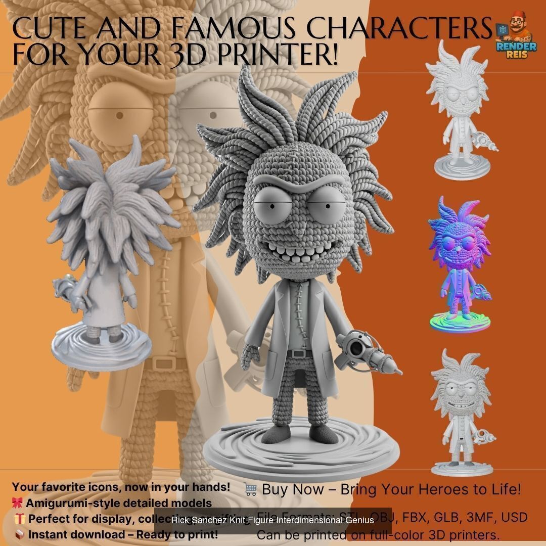 Cute Knit Character Collection  _35