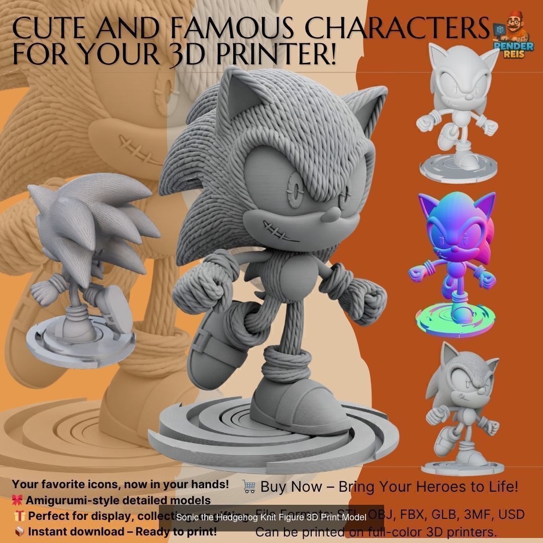 Cute Knit Character Collection  _19