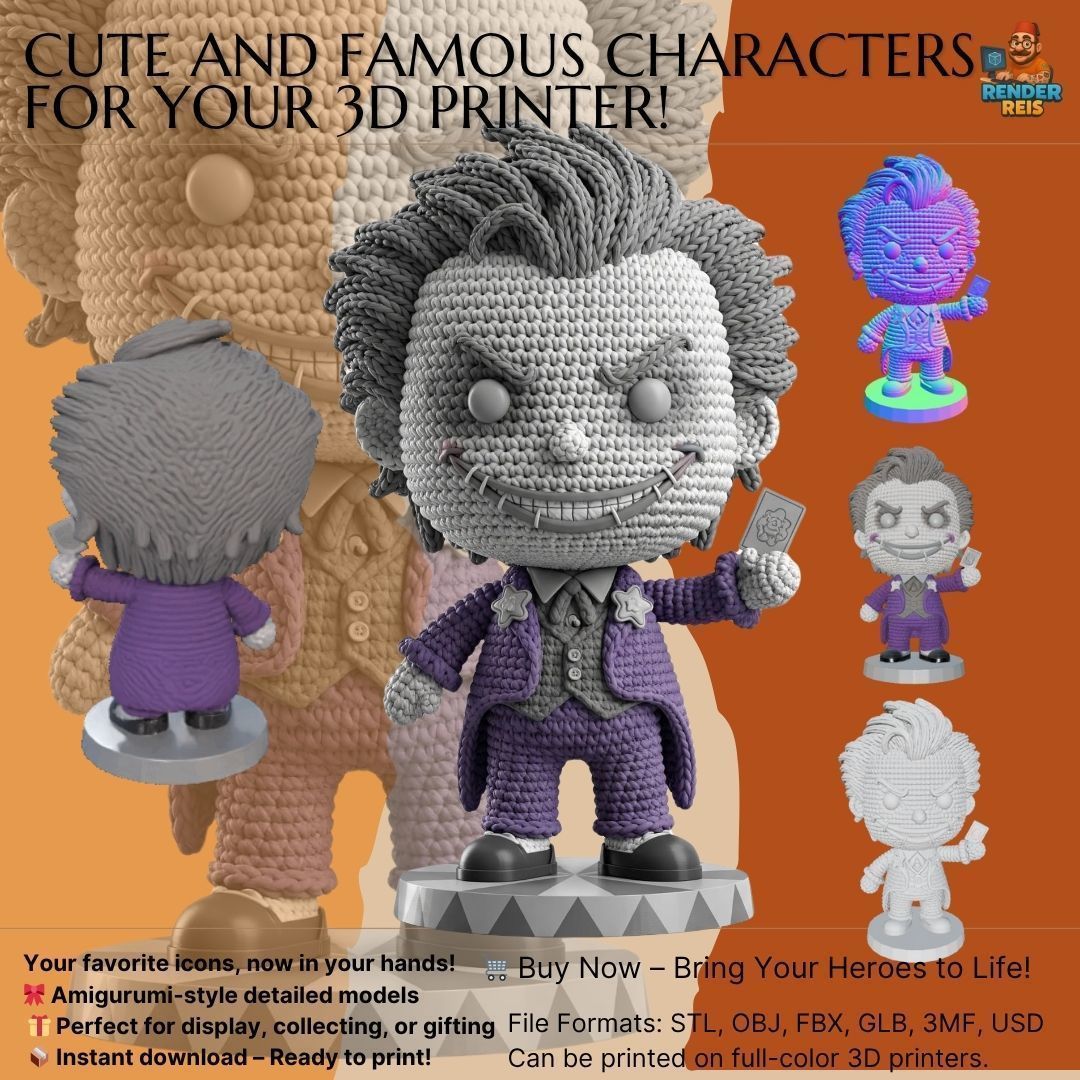 Cute Knit Character Collection  _18