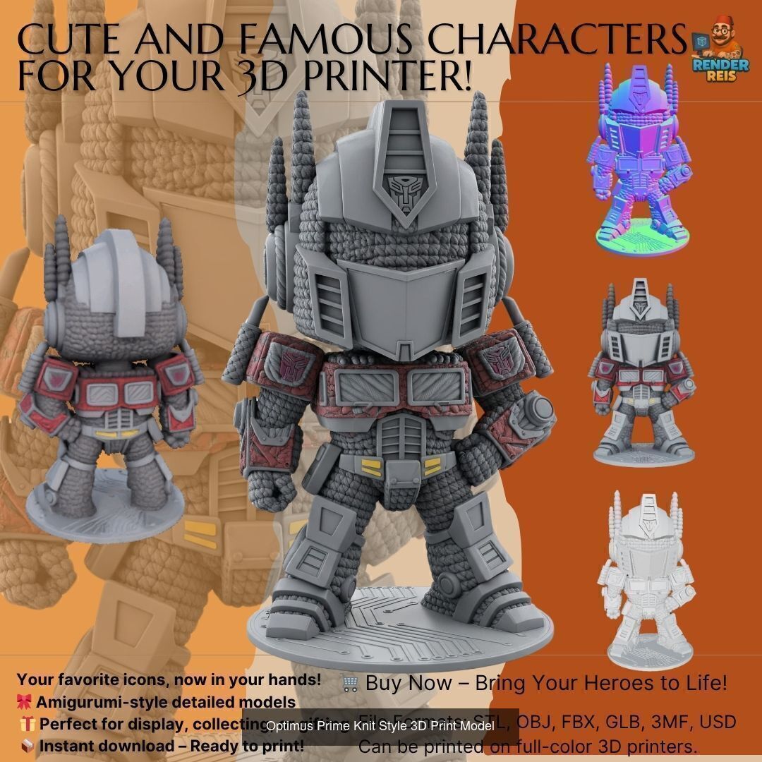 Cute Knit Character Collection  _15