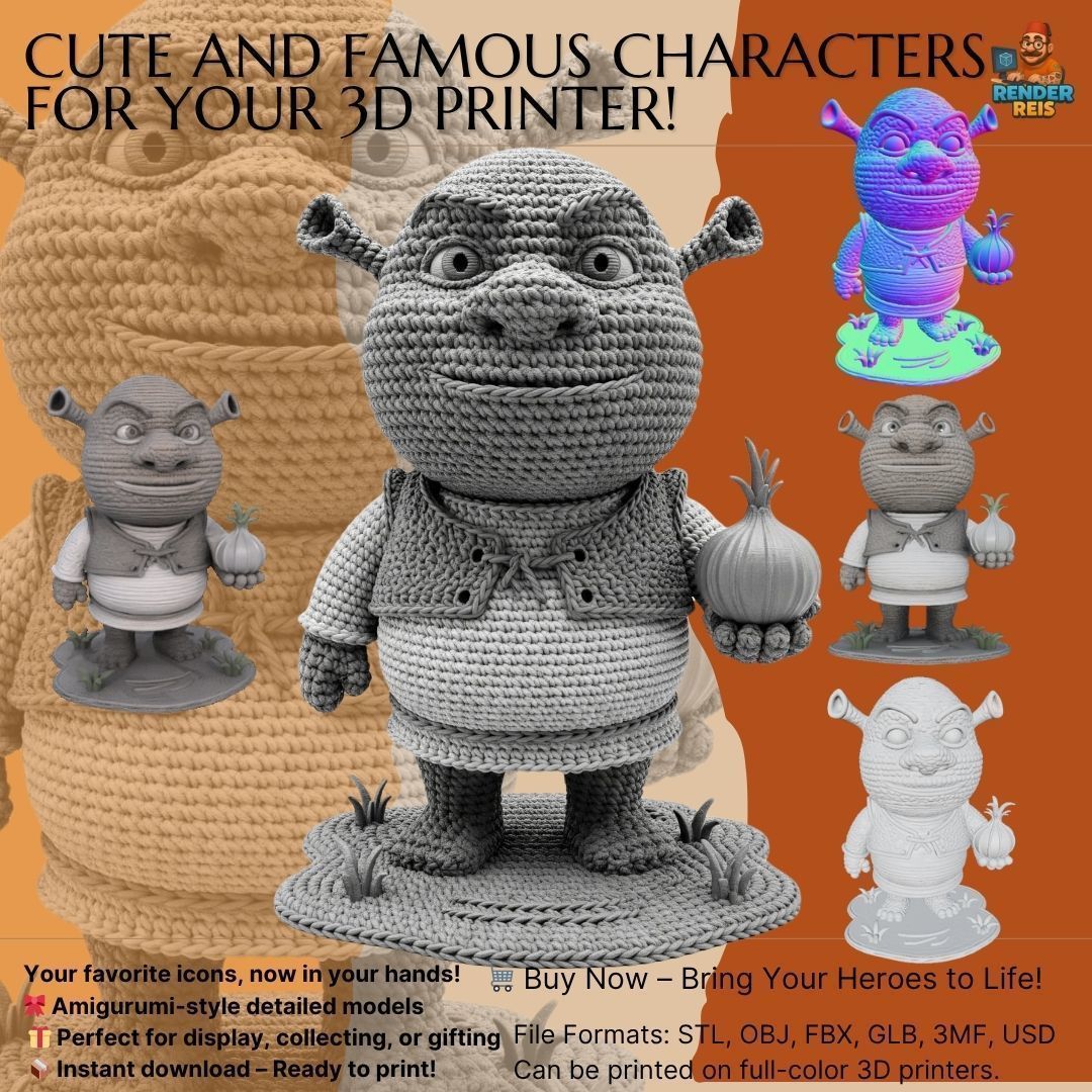 Cute Knit Character Collection  _32