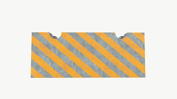 Concrete block 3D model