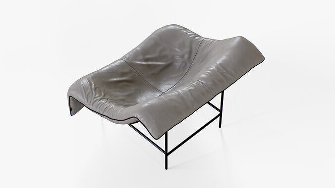 Butterfly Chair 3D model 7