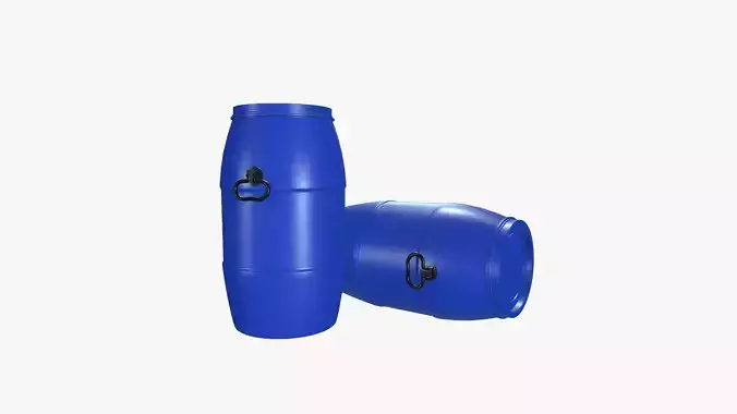 Plastic barrel