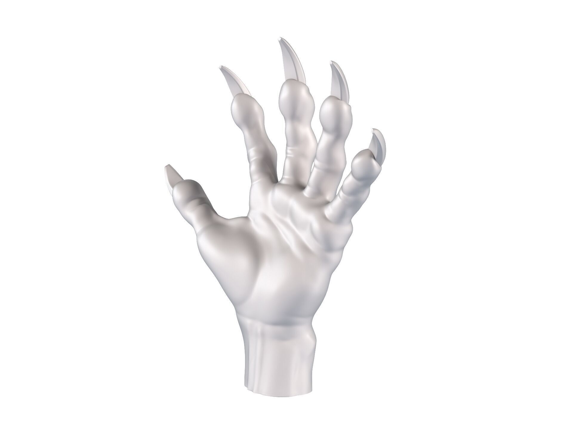 Werewolf Hand - Give FIve 3D print model_8