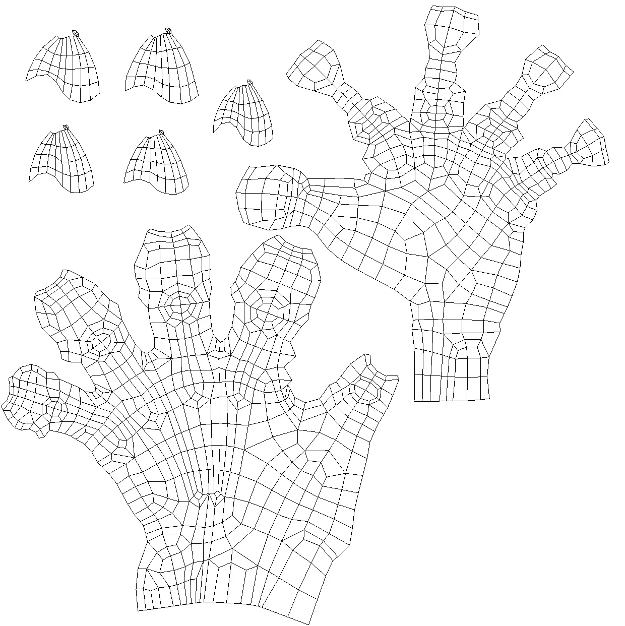 Werewolf Hand - Give FIve 3D print model_13