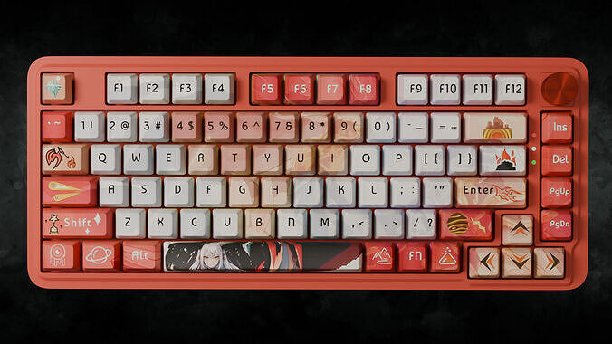 machinical Keyboard 3D model