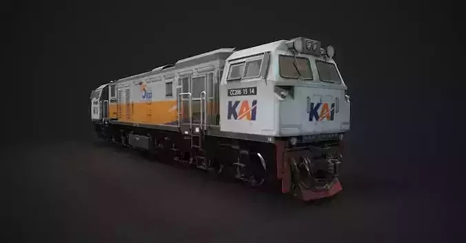 Now freight trains Low-poly 3D model