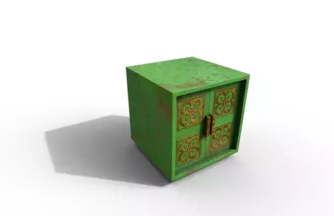 Old Modern Furniture 3D Model Terror