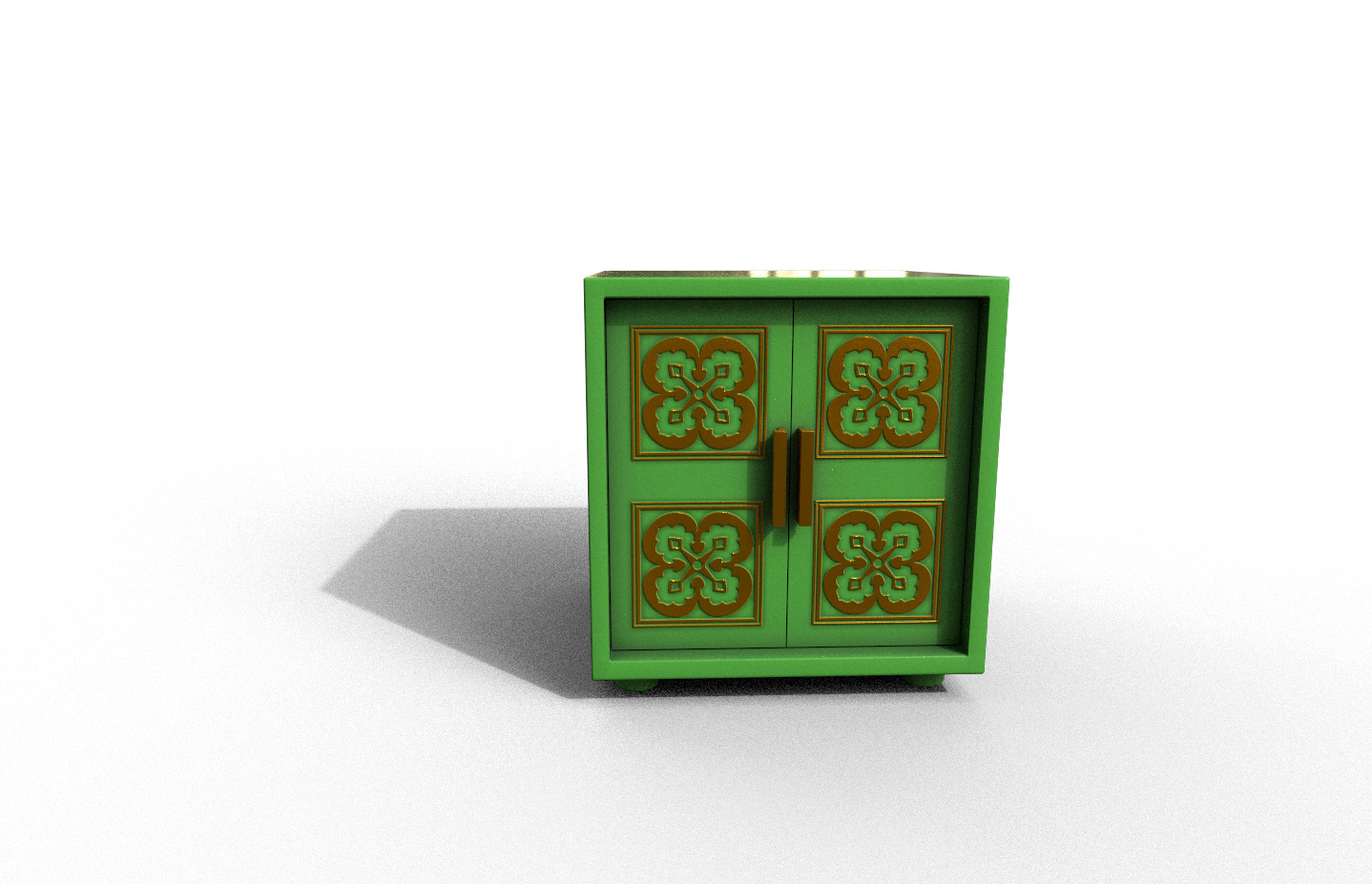 Pack 2 Modern Furniture 3D Model Low-poly 3D model_2