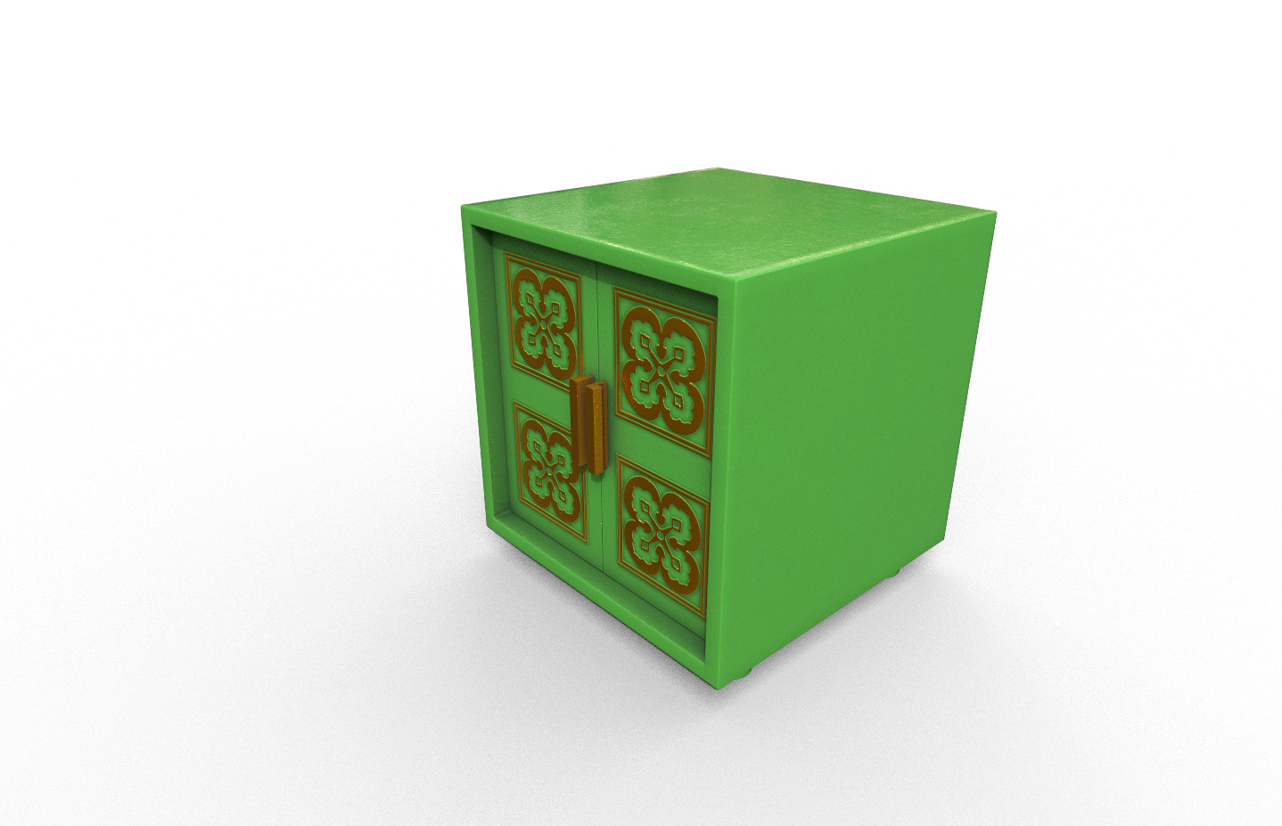 Pack 2 Modern Furniture 3D Model Low-poly 3D model_3