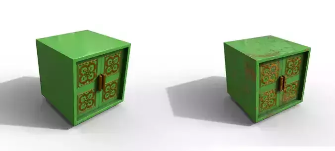 Pack 2 Modern Furniture 3D Model