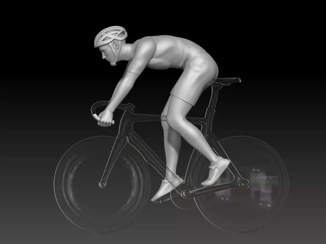 bicycle man 1 3D print model