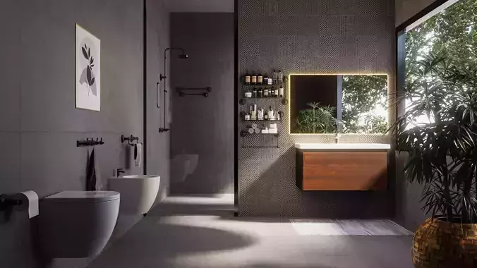 Villa Large  Bathroom