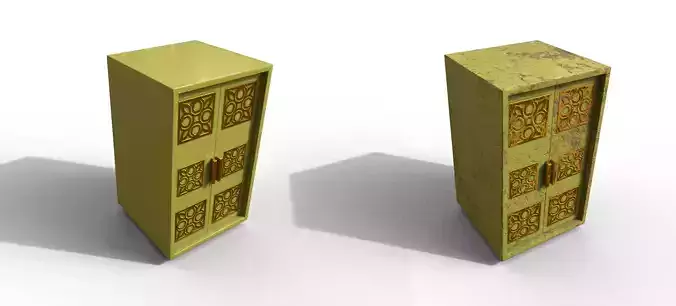 Pack 2 Modern Furniture 3D Model