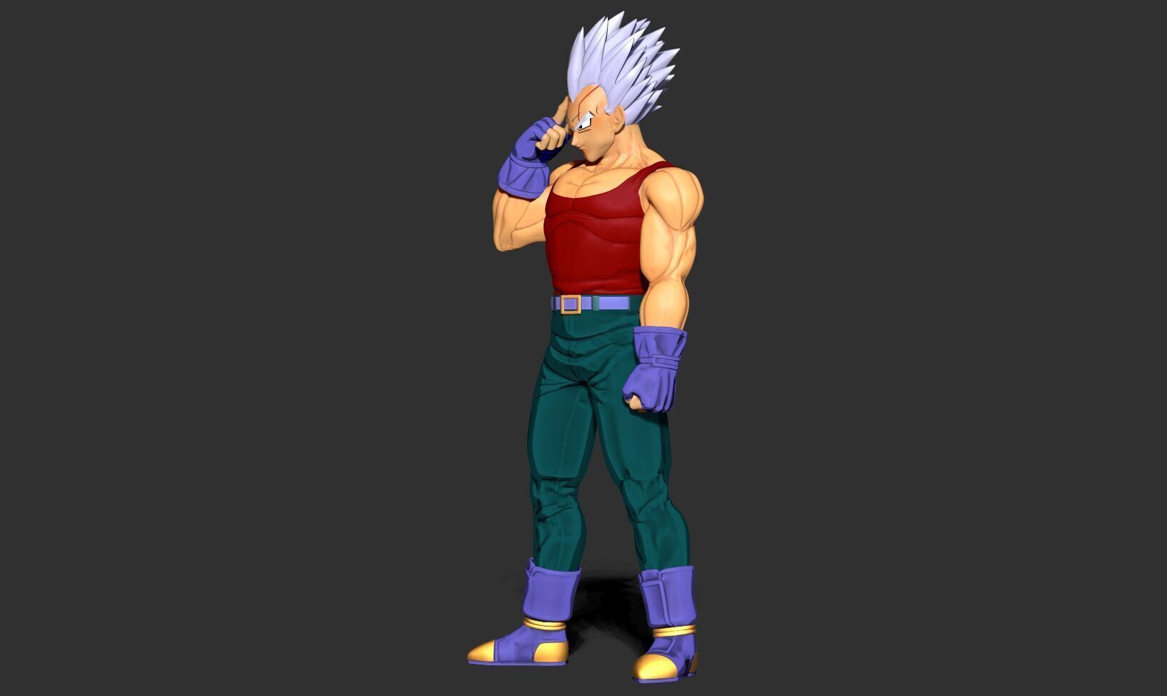 Baby Vegeta - Dragon Ball GT 3D print model_13