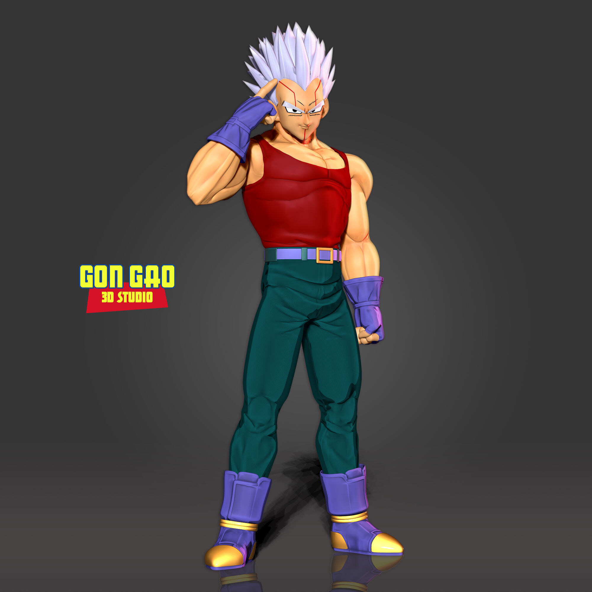 Baby Vegeta - Dragon Ball GT 3D print model_1