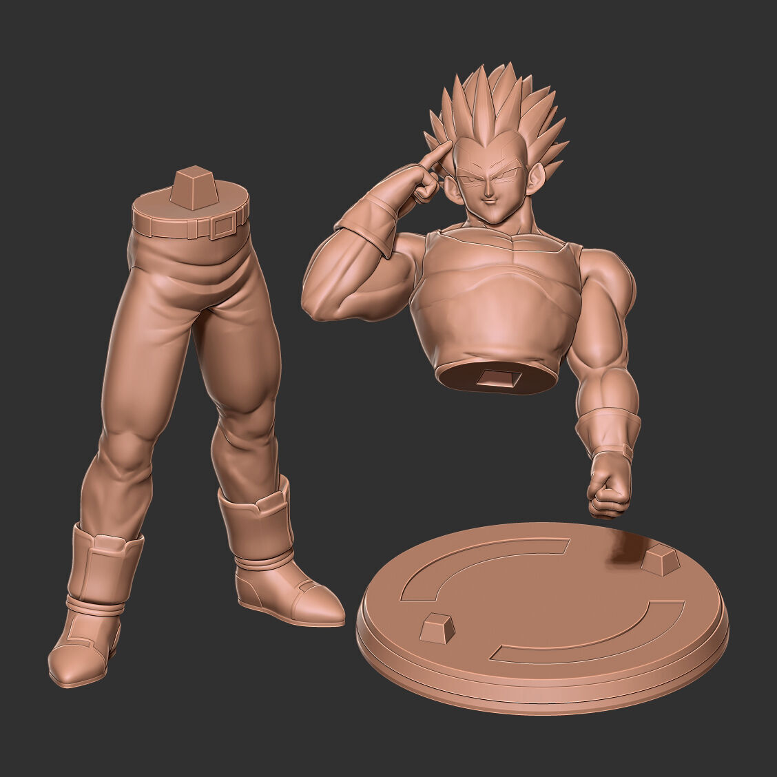 Baby Vegeta - Dragon Ball GT 3D print model_2
