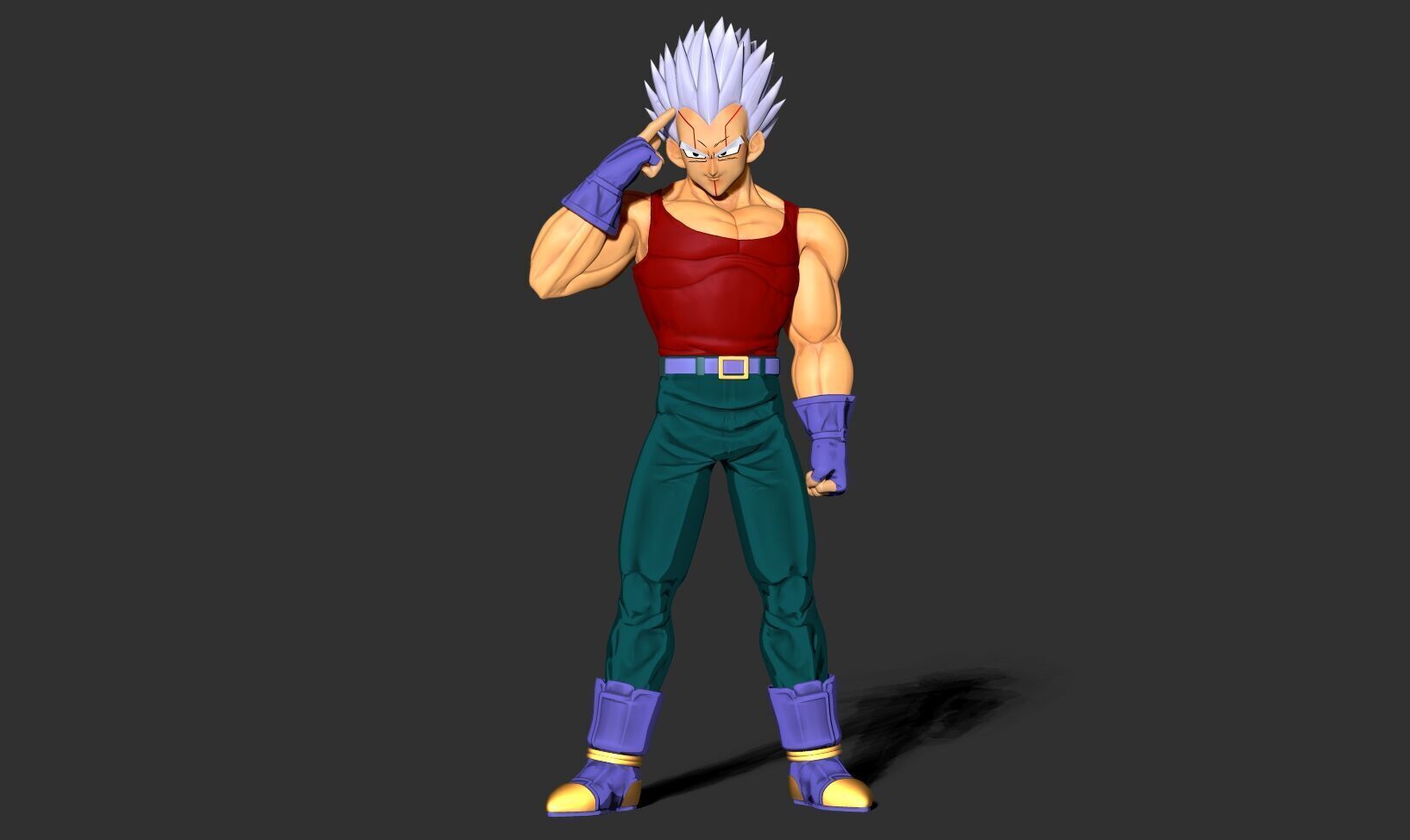 Baby Vegeta - Dragon Ball GT 3D print model_11